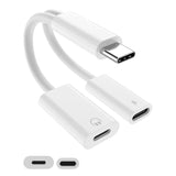2-In-1 Usb C To Lightning Headphone Adapter & Type C Fast Charging Cable For Iphone 17 16 15 Pro Max Ipad 10 Usb-C To Lightning Earphone Jack Audio Dongle Conventer & Charger Splitter For Ipad Macbook
