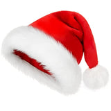Extra Large Plush Santa Hat for Christmas New Year Holiday Party Adults