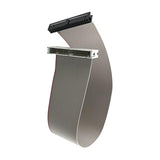 2Pcs Ide 40-Pin Male To Female Hard Drive Extension Cable 30Cm 11.8" M-F Flat