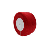 Organza Ribbon 1 Inch 50 Yards Shimmer Sheer Ribbon For Gift Wrapping