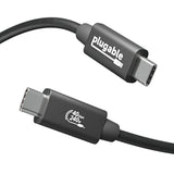 Usb4 Cable With 240W Charging, 3.3 Feet (1M), Usb-If Certified, 1X 8K Display, 40 Gbps, Compatible With Usb 4, Thunderbolt 4, Thunderbolt 3, Usb-C, Driverless