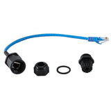 5Pcs M22 Waterproof Ethernet Cat6 Rj45 Connector Ip67 Outdoor Lan Coupler Adap