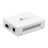 Tl-Mc200 | Gigabit Sfp To Rj45 Fiber Media Converter | Fiber To Ethernet Converter | Plug And Play | Durable Metal C