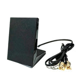 2T2R Antenna Dual Band Wi-Fi Moving Antenna With 2.62Ft Extension Cable For Pc Desktop Computer Motherboard Wifi Wireless Network Router