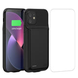 Battery Case for iPhone 13/13Pro/14, 10000 mAh Ultra-Thin Protective Charging case, Portable Rechargeable Expandable Battery Charger, Compatible with
