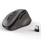 Ergonomic Wireless Mouse With Usb Receiver For Pc Computer, Laptop And Desktop