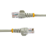 Cat5E Patch Cable With Snagless Rj45 Connectors - 50 Ft, Gray (45Patch50Gr),Gr