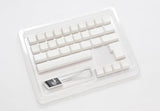 White Blank 132 Key Mda Profile Pbt Keycap Set