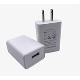 Wall Charger Cube 5V2A Usb Power Supply Charging Block Universal Wall Plug Brick Portable Travel Fast Charger Power Adapter For Iphone, Samsung Galaxy, Lg (2Pcs-White)