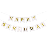 Happy Birthday Bunting Banner,Birthday Letter Banner Party Supplies