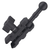 17Mm Ball Mount Extension Adapter, 360° Rotation Extension Rod For Jeep Car Air Vent Dashboard 17Mm Phone Holder, Compatible With Garmin Gps Mount, Aluminum