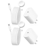 10Ft For Apple Watch Charger, Long 10 Ft Iwatch Portable Wireless Fast Charging Cable Cord With Usb C I-Watch Charger Plug Compatible With Series 10/9/8/7/Se/6/5/4/3/2/1 2Pack