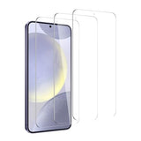 3 Pack Screen Protector for Galaxy S24 Plus/S25 Plus, Tempered Glass Film, Case Friendly, 9H Hardness, 99.99% HD Clear, Scratch-proof, Ultra