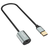 Male Usb A 2.0 To Female Toslink Digital Optical Audio Cable Adapter 0.6 Ft, Usb To Spdif Port Fiber Optic Converter, For Laptop Computer Pc Ps5/Ps4, Not For Tv Or Other-Unidirectional