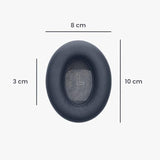 kwmobile Ear Pads Compatible with Bose QC Ultra/QuietComfort Ultra Earpads - 2X Replacement for Headphones - Dark Blue