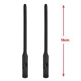 4G Lte 3Dbi External Sma Male Antenna (2-Pack) Compatible With 4G Lte Wireless Router Cpe Hotspot Industrial Iot Router Cellular Gateway Terminal Outdoor Cellular Security Camera