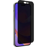 ZAGG InvisibleShield Glass Privacy Screen Protector for iPhone 14 PRO MAX – 3X Impact and Scratch Protection, Strongest Tempered Glass, Smudge-Free, Smooth Silky Feel, Two-way Side View Privacy