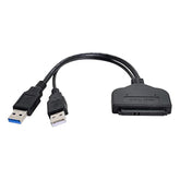 Sata To Usb Cable Usb 3.0 To 2.5" Sata 22Pin Hard Disk Driver Cable With Usb P
