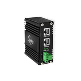 Industrial 90W Gigabit Poe++ Injector 12-48Vdc To 48V Boost Voltage Din/Wall Mount10/100/1000Mbps Ieee 802.3At/Bt