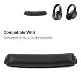 Qc45 Replacement Headband Pad Kit, Protein Leather Headband Pad Compatible With Bose Quietcomfort 45 Qc35 Quietcomfort Se (Qc Se) Headphones Replacement Pad Repair Part?Black?