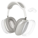 Case Cover For Airpods Max Headphones, Clear Soft Tpu Skin Anti-Scratch, Transparent Accessories Ultra Protective Cover For Apple Airpods Max (2024/2020), Clear