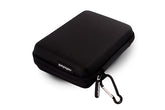 Small Cable Organizer Travel Case, Bag Organizer For Phone Charging Cords, Hdmi Cables, And More, Black