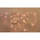 40 Led Flower Decorative String Lights Battery Operated, 13.2Ft Waterproof Nolvety Lights With Remote For Christmas, Val