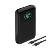 Belkin Portable Charger, 3-Port Laptop Power Bank 20000 mAh - USB-C & USB-A Ports, 65W iPhone Charger Fast Charging - MacBook, Apple iPhone 17, iPad, Samsung Galaxy S25, Nintendo Switch 2, etc - Black