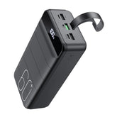 Portable Charger 60000Mah Power Bank - 22.5W Fast Charging External Battery Pack, Led Display Usb C Portable Cell Phone Charger For Iphone 15/14/13 Pro, Android, Samsung Galaxy, Etc