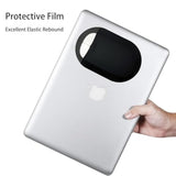 Universal Stick On Mouse Pouch Holder For Wireless Mouse Reusable Adhesive Sleeve Compatible With Laptop Ipad Macbook Pocket, Black