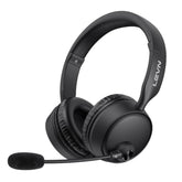 Bluetooth Headset With Mic & Mute Button, 60 Hrs Noise Cancelling Wireless Headset With Multipoint Connect To Cell Phone/Tablet/Pc/Laptop