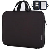 Laptop Sleeve 13.3 Inch, Protective Laptop Case With Handle & Inner Pocket, Lightweight Bag, Notebook Computer Carrying Cover (Black)