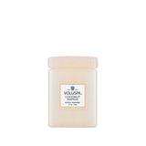 Voluspa Coconut Papaya, Small Candle Jar, 5.5 oz, 50 Hour Burn Time, Coconut Wax for Clean Burning, Handcrafted in The USA