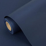 Navy Blue Kraft Paper Roll - 30 Inches X 32.8 Feet Jumbo Roll Wrapping Paper For Birthday Gift, Bridal Shower, Wall Art, Crafts, Parcel, Bulletin Boards, Floor Covering