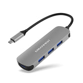 Usb C Hub 4-Port Type C 3.0 Adapter For Laptop Multiple Usb C To Usb Splitter