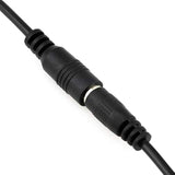 Crj Dc Plug To Dual Pc Fan Power Adapter Cable - 12-Inch (30Cm) - Power Two 3-Pin & 4-Pin Computer Cooling Fans With A Dc Power Supply