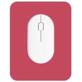 Small Mouse Pad 6 X 8 Inch, Horizontal And Vertical Flexible Use. Great For Traveling, Wireless Laptops, Keyboard Trays, Offices, Etc. (Red)