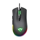 Mouse Gxt 900 Qudos, 100-15000 Dpi, 7 Programmable Buttons, Adjustable Rgb Led Lighting, On-Board Memory, Advanced Software, Usb Computer Mouse For Pc, Laptop, Mac - Black