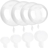Clear Bobo Balloons: 40 Pcs Latex Stuffing Balloons for Parties