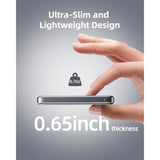 Magnetic Power Bank For Iphone, 10000Mah Magnetic Wireless Portable Charger Slim And Compact Magsafe Battery Pack 20W Fast Charging Via Usb