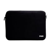 ZAGG - 12 Inch Laptop Sleeve Case, Neoprene Tablet Soft Cover Bag Compatible with Google Chromebook, Google Notebook, Tablets up to 12-inches - Black