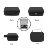 Geekria Mouse Carrying Case, Compatible with Razer DeathAdder V4 Pro, EVA Hard Shell Protective Travel Bag (Dark Gray)