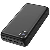 Portable-Charger-Power-Bank - 50000Mah Powerbank Pd 30W And Qc 4.0 Fast Charging External Battery Pack With Usb-C Led 4 Outputs & 2 Inputs Portable Charging For Iphone 15 14 13 Pro, Samsung