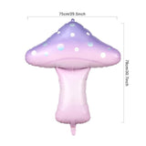 Fairy First Birthday Balloon Arch Kit 135Pcs Pastel Pink Purple Balloons With Purple Butterfly And Mushroom Foil Balloon For Spring Fairy Thmem Birthday Party Decorations (Pink Purple)