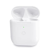 Wireless Charging Case Compatible With Airpods 2Nd And 1St Generation, Replacement Charger Case Only With Bluetooth Pairing Sync Button - White (No Earbuds)