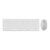 Rapoo 9360M Wireless Keyboard and Mouse Combo, Blade-Series E9310M 99-Key Ultra-Thin Keyboard and M300G Silent Mouse, Support 4 Devices, Quiet, Compact, Battery Powered, for Windows/Mac/Linux/Chrome