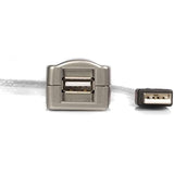 16 Ft Usb 2.0 Active Extension Cable - M/F - Usb Extension Cable - Usb (M) To