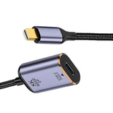 cablecc USB-C Type C Female Source to Mini Displayport DP 1.4 Sink HDTV Cable