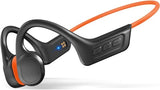 Bone Conduction Headphones, Open Ear Bluetooth 5.3 Headphones, Bone Conduction Earbuds with Mic, IPX7 Waterproof Sports Earphones for Running,