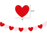 Valentine'S Day Little Sweetheart Banner Hanging Garland Baby Shower G